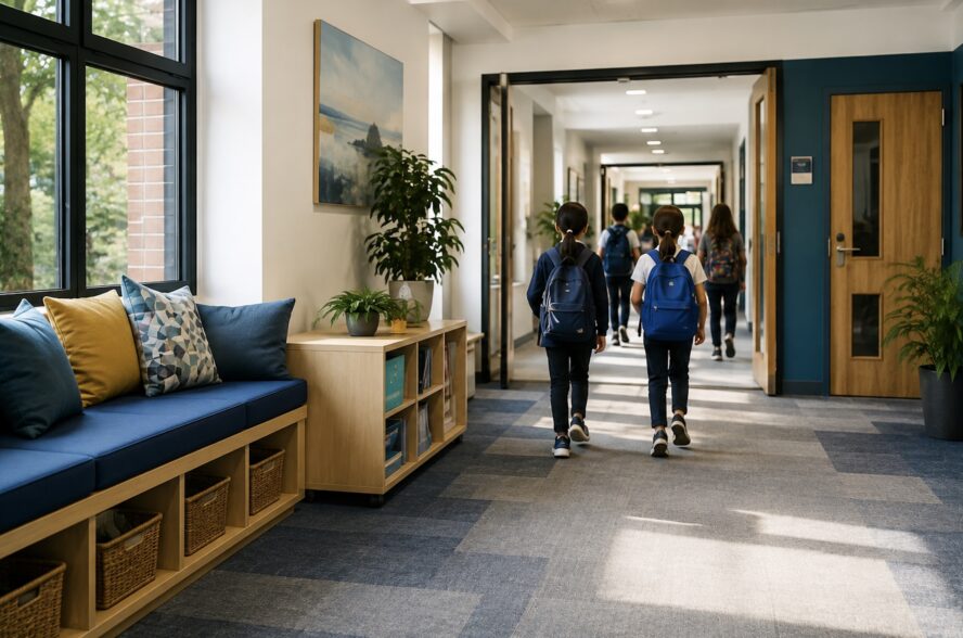 School corridor learning environment