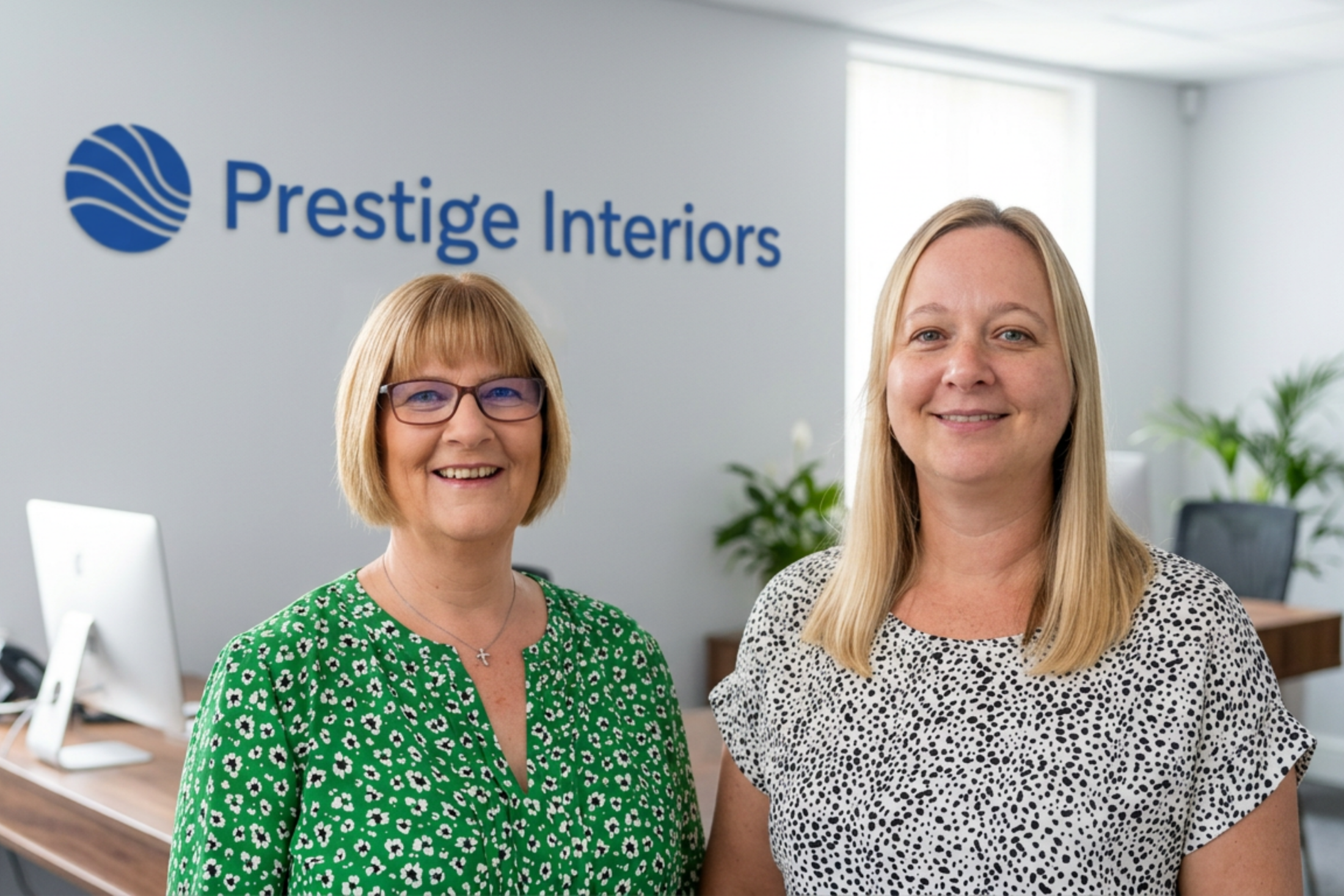 Victoria and fiona in office